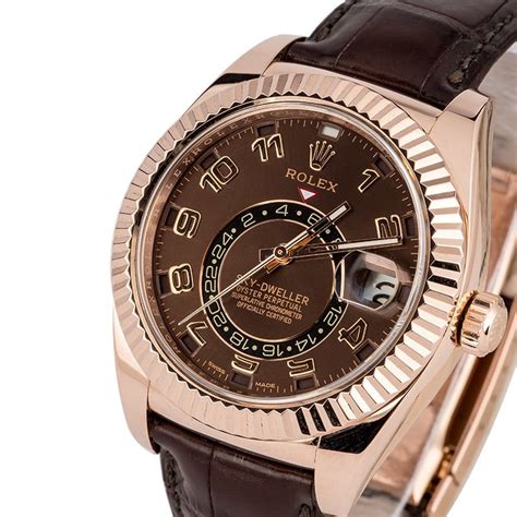 rolex sky dweller rose gold price|rolex sky dweller for sale.